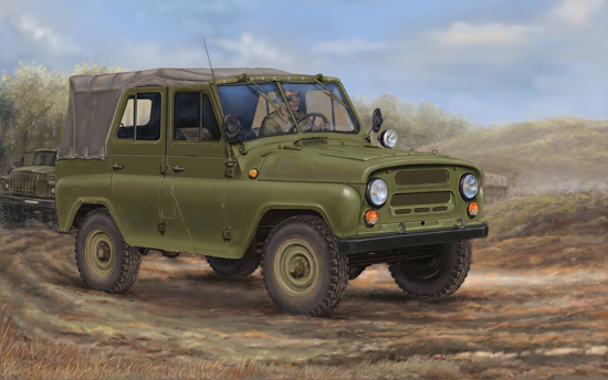 Trumpeter 1/35 Soviet UAZ-469 All-Terrain Vehicle