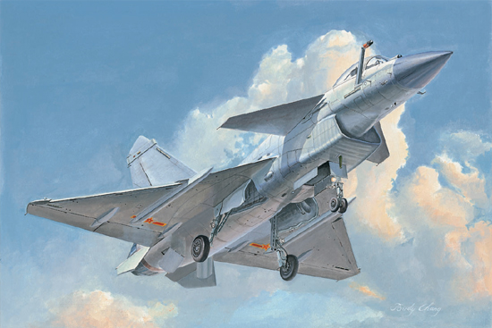 Trumpeter 1/48 PLAAF J-10B Vigorous Dragon