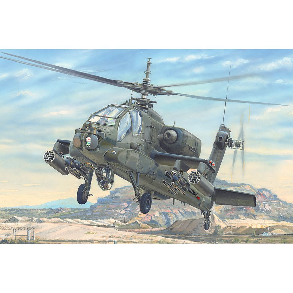 Trumpeter 1/35 AH-64A Apache Early Plastic Model Kit