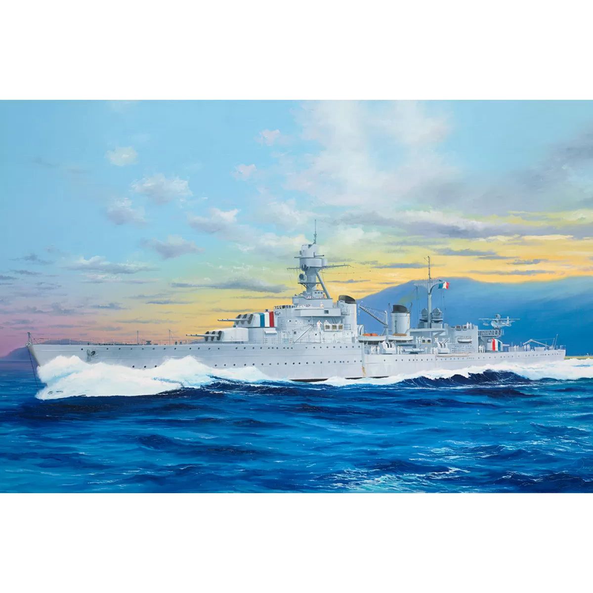 Trumpeter 1/350 French Light Cruiser Marseillaise Plastic Model Kit [05374]