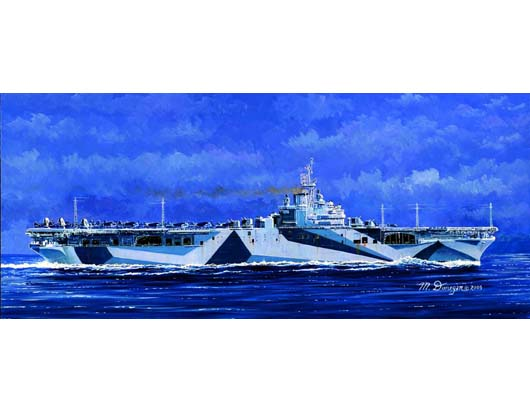 Trumpeter 1/700 USS TICONDEROGA CV-14