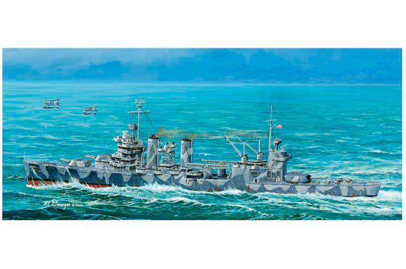 Trumpeter 1/700 USS Tuscaloosa CA-37