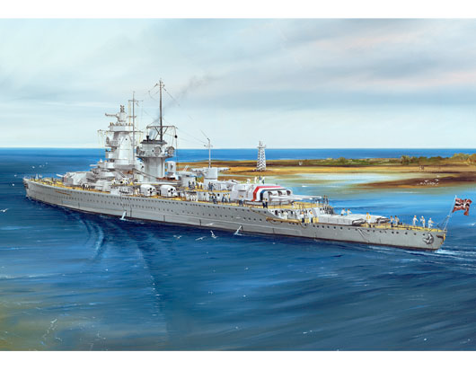 Trumpeter 1/700 German Pocket Battleship(Panzer Schiff) Admiral Graf Spee 1937