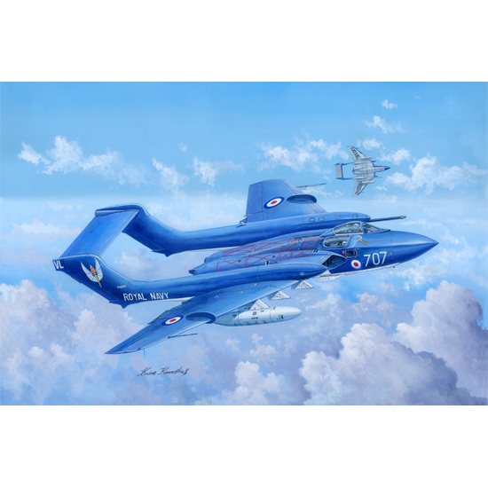 Trumpeter 1/48 de Havilland DH.110 Sea Vixen Faw.2 Plastic Model Kit