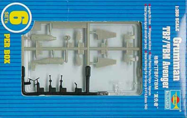 Trumpeter 1/350 Tbf/Tbm Avenger (6pcs./box)