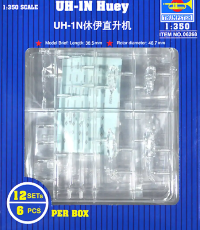 Trumpeter 1/350 UH-1N Huey (12 aircraft)