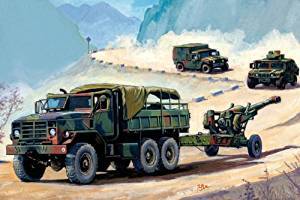 Trumpeter 1/350 HUMMER,MTVR,M198 sets (64006)