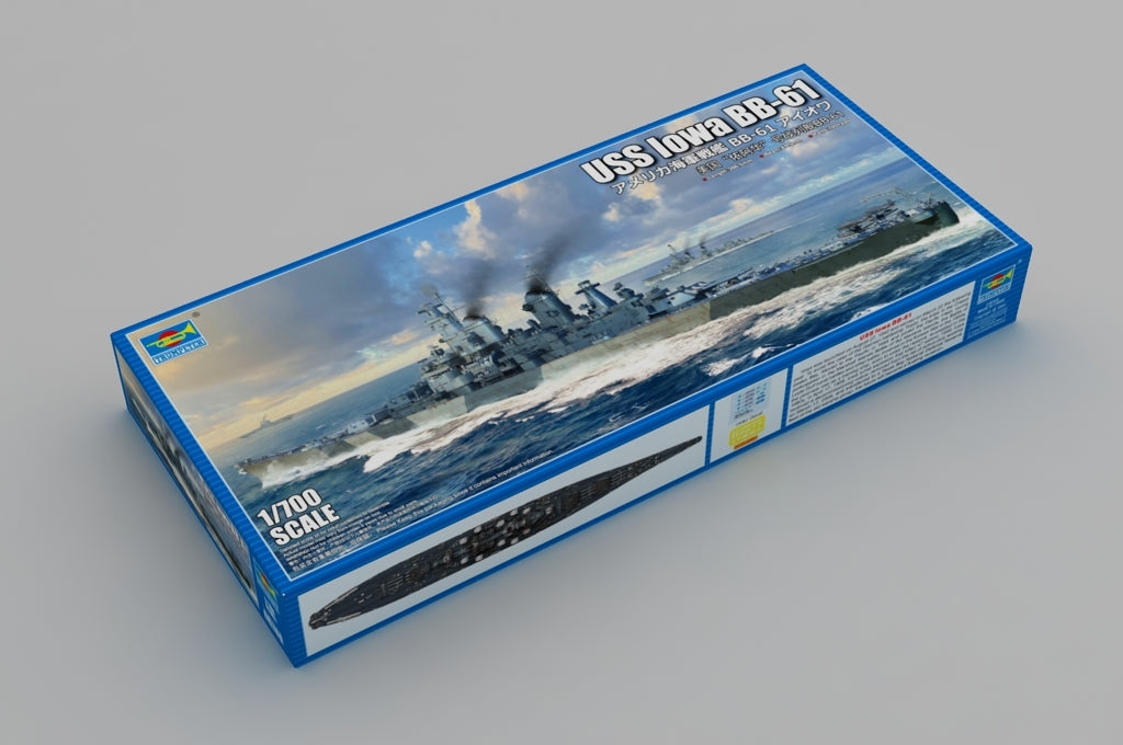 Trumpeter 1/700 USS Iowa BB-61 Plastic Model Kit