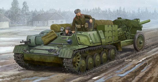 Trumpeter 1/35 Soviet AT-P artillery tractor