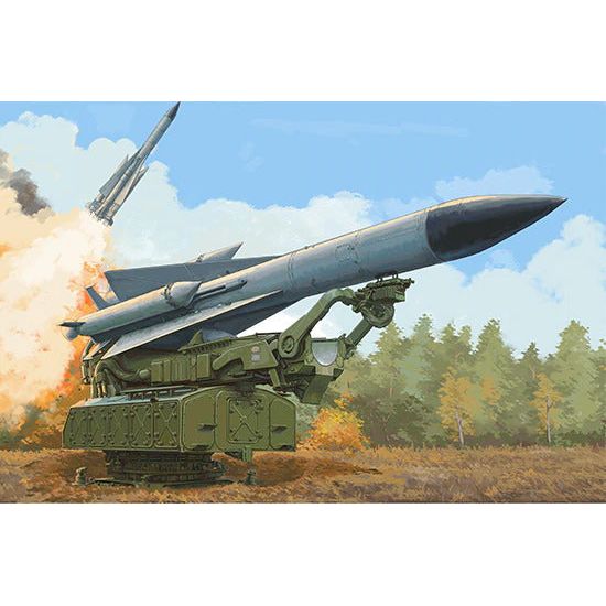 Trumpeter 1/35 Russian 5V28 of 5P72 Launcher SAM-5 "Gammon" Plastic Model Kit