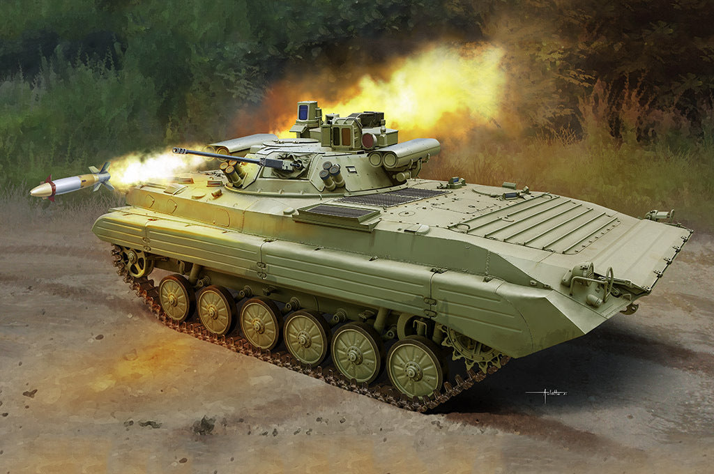 Trumpeter 1/35 Russian BMP-2M  Berezhok Turret Plastic Model Kit [09558]