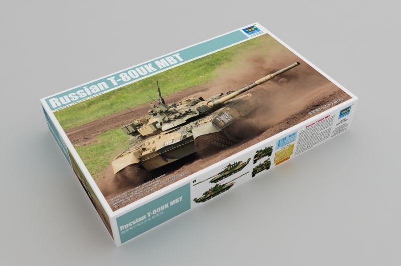 Trumpeter 1/35 Russian T-80UK MBT Plastic Model Kit