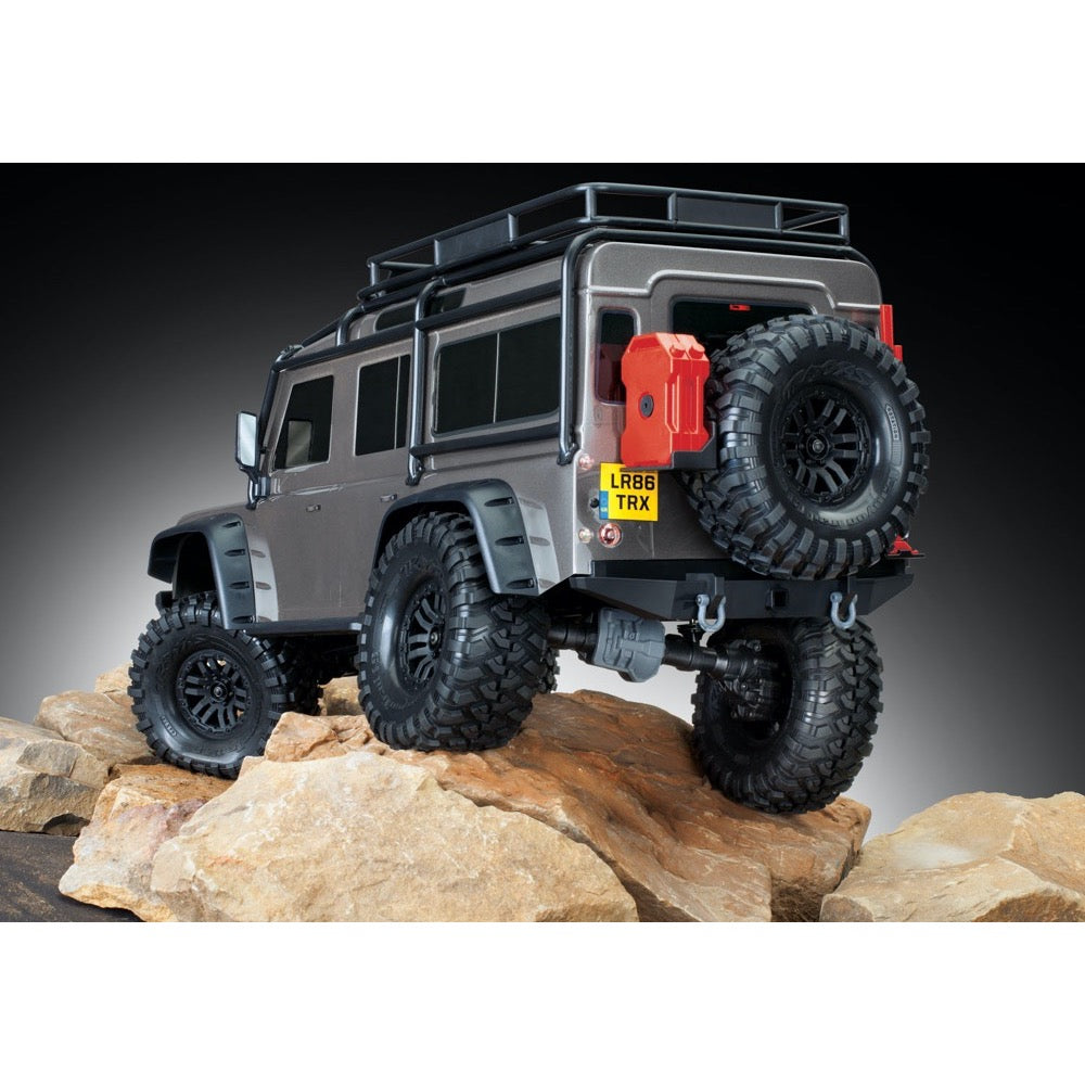 TRAXXAS TRX-4 1/10 Scale & Trail Crawler Land Rover Defender - Black