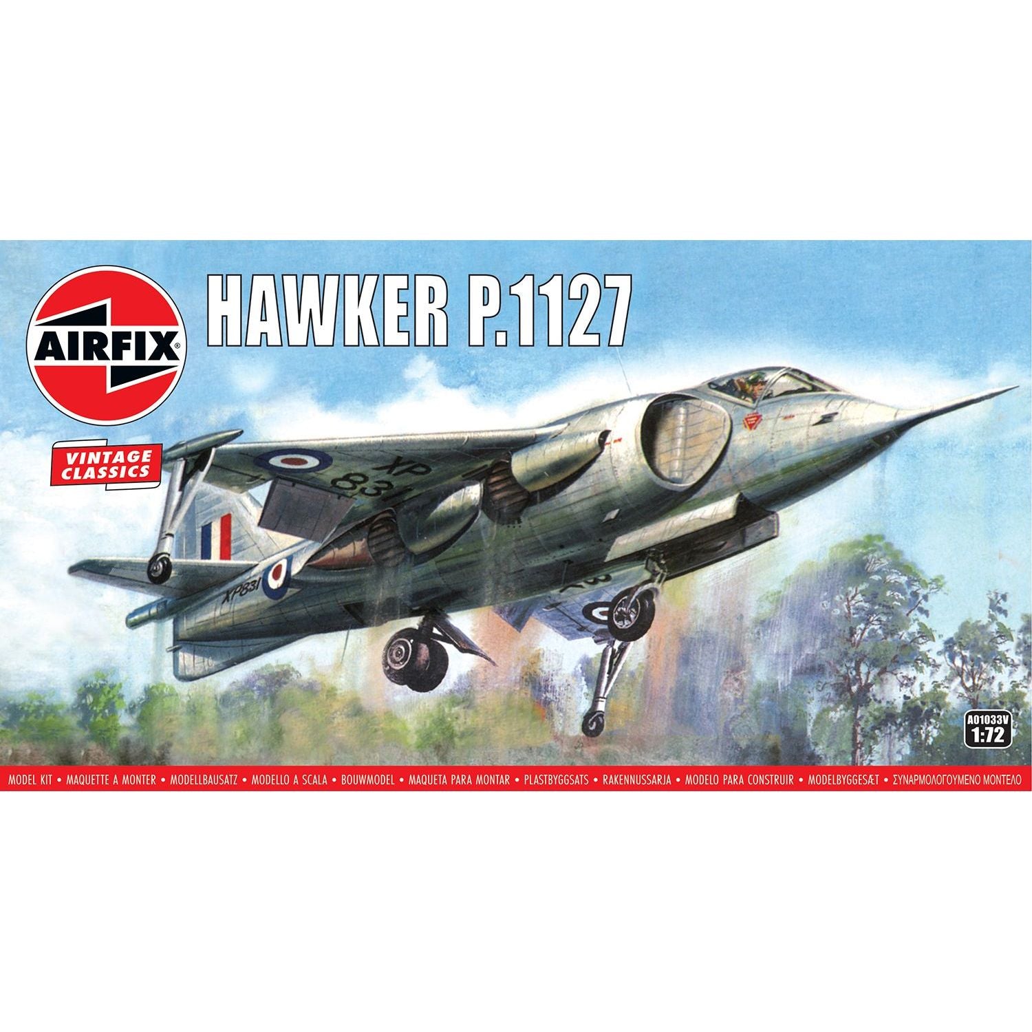 AIRFIX 1/72 Hawker P.1127