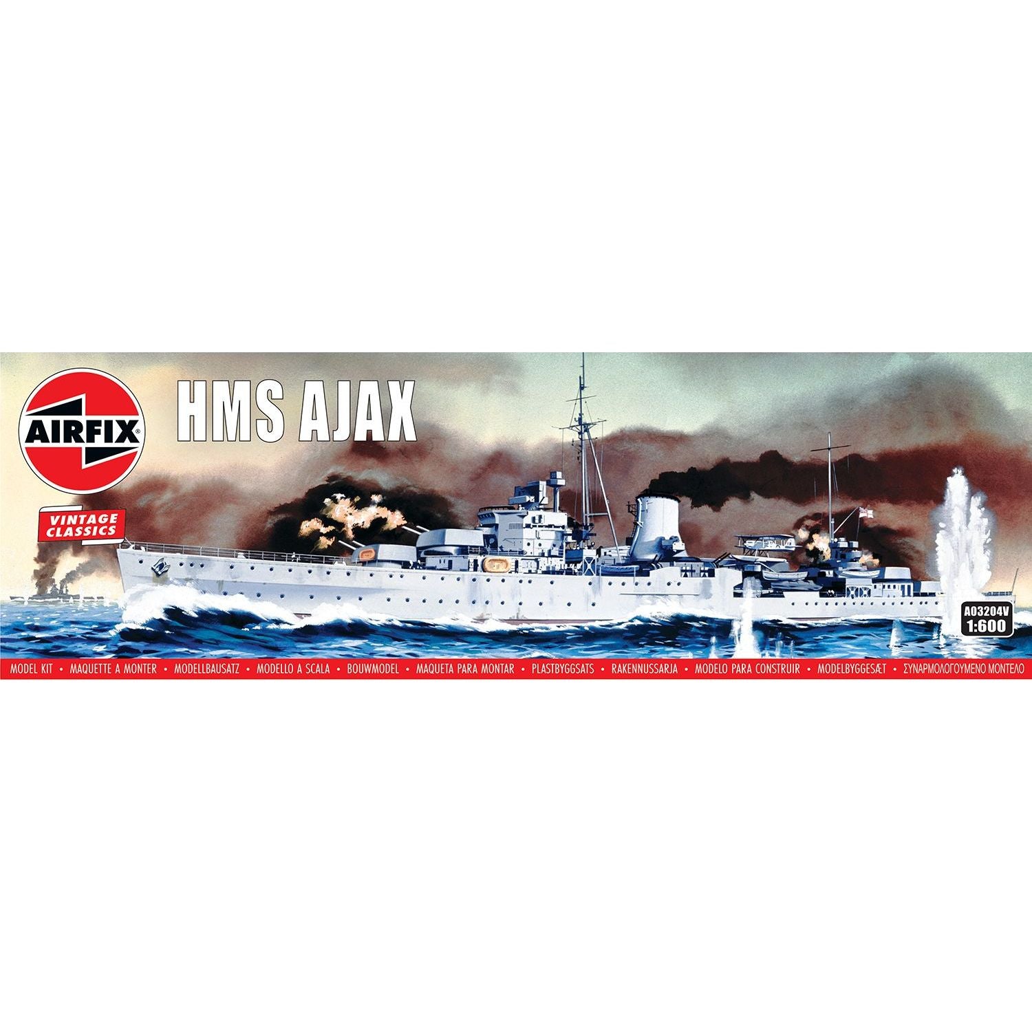 AIRFIX 1/600 HMS Ajax