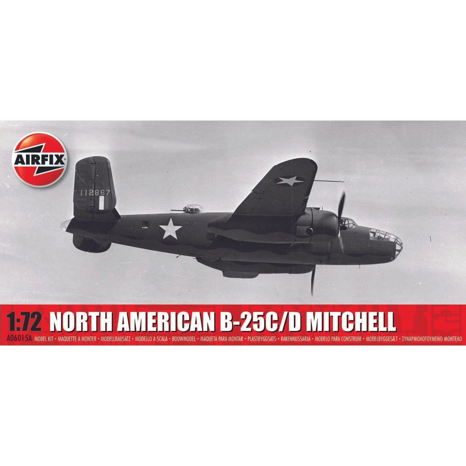 AIRFIX 1/72 North American B-25C/D Mitchell