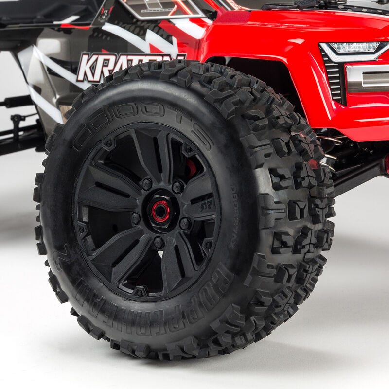 ARRMA Kraton 6S BLX 2020 Spec Monster Truck RTR, Red, ARA8608V5T1