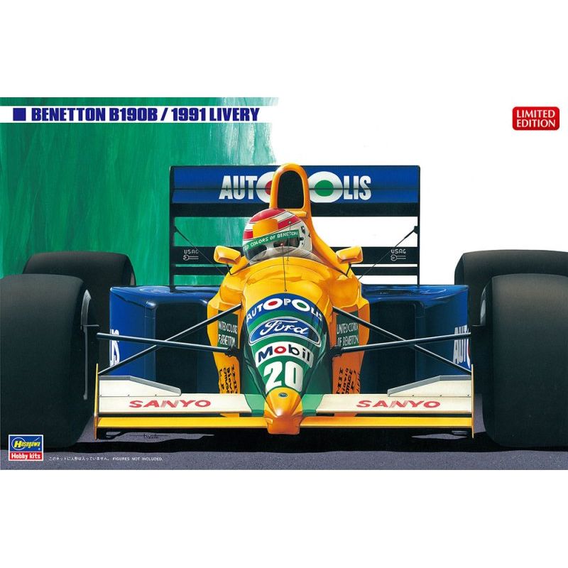 HASEGAWA BENETTON B190B 1991 LIVERY