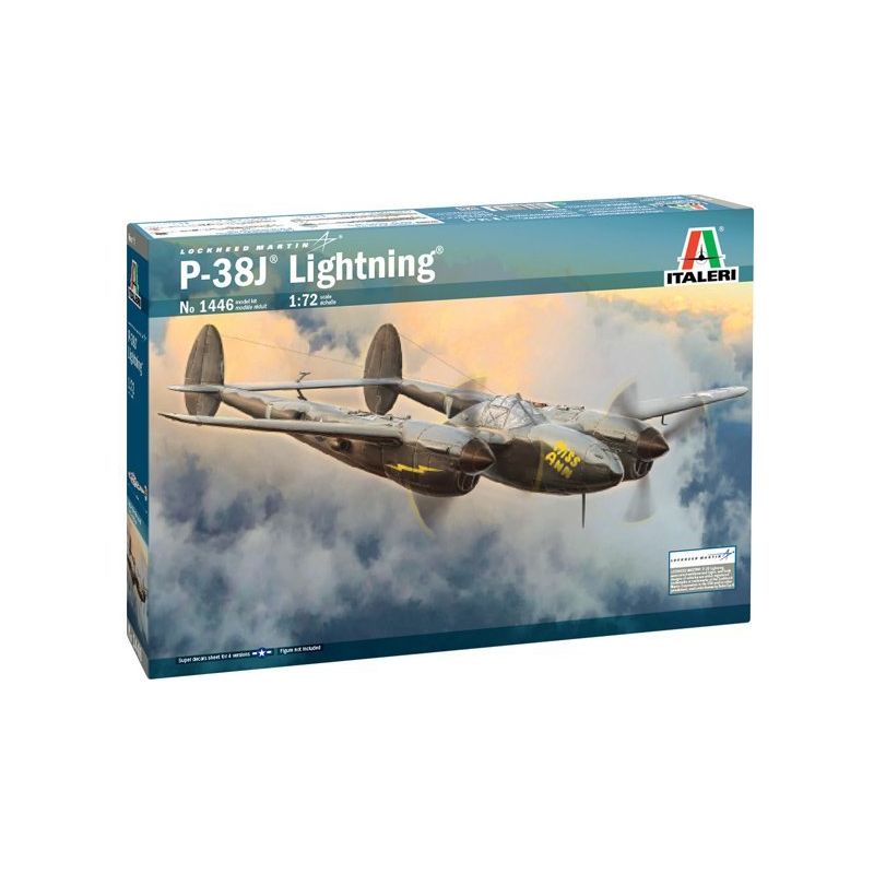 ITALERI 1/72 P-38J "Lightning"