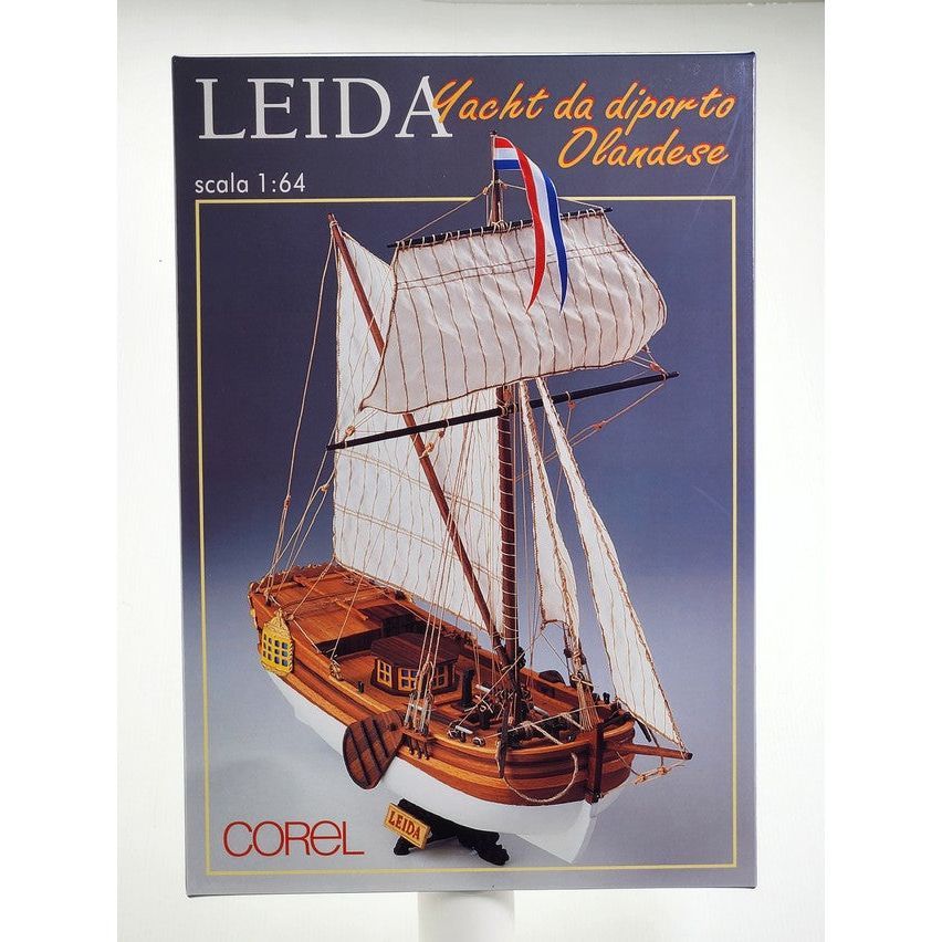 COREL 1/64 Leida Dutch Pleasure Boat Wooden Kit