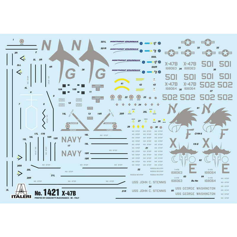 ITALERI 1/72 Northrop Grumman X-47
