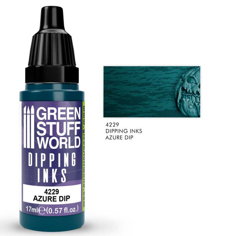 GREEN STUFF WORLD Dipping ink 17 ml - Azure Dip