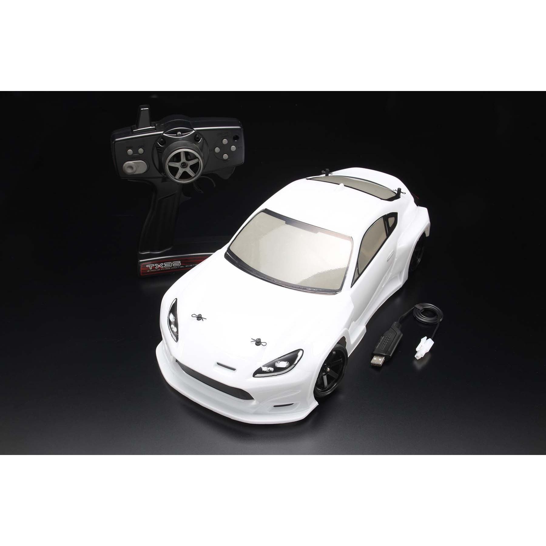 YOKOMO 1/10 EP 2WD Drift Package Pandem GR86 White Assembled with Gyro