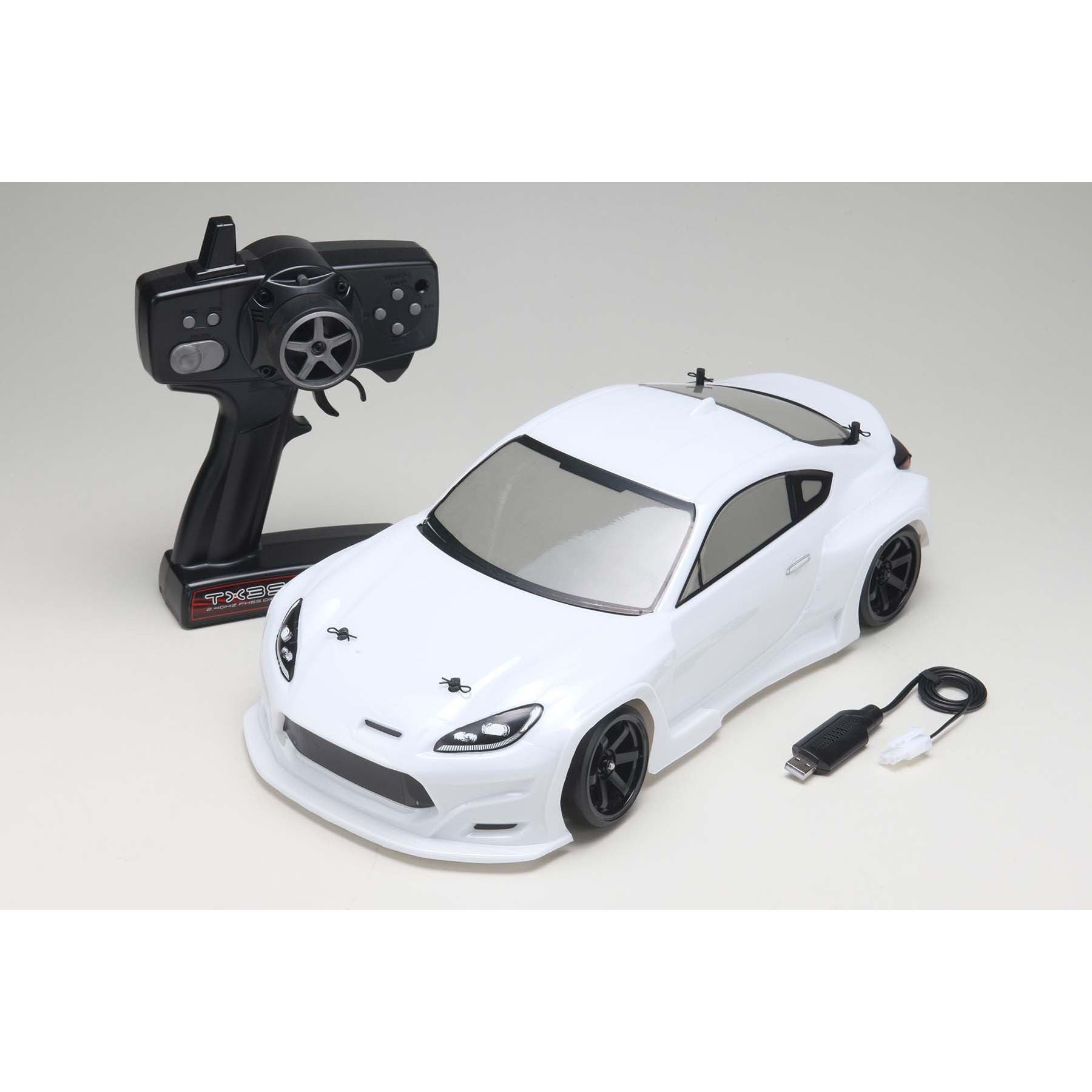 YOKOMO 1/10 EP 2WD Drift Package Pandem GR86 White Assembled with Gyro