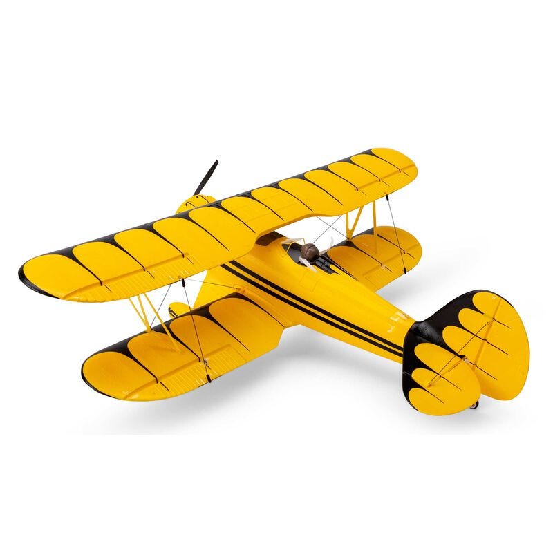 E-FLITE UMX Waco BNF Basic, Yellow