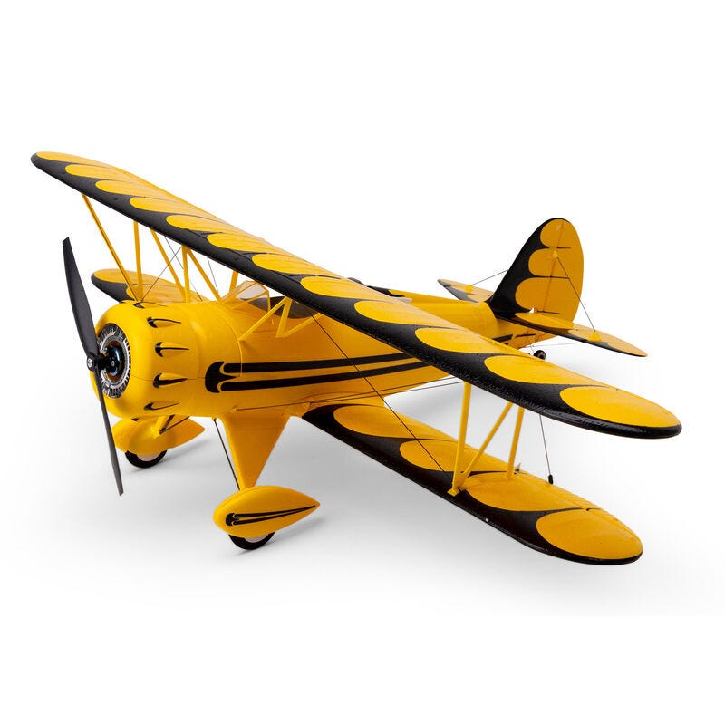 E-FLITE UMX Waco BNF Basic, Yellow