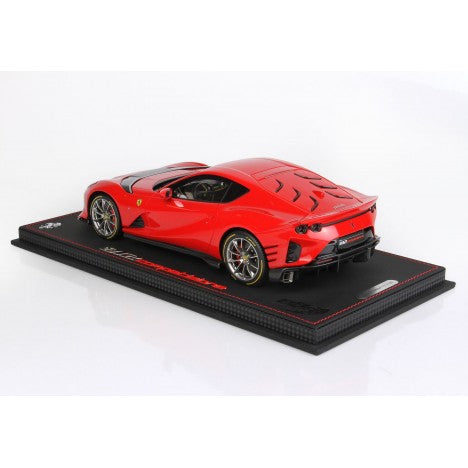 BBR Ferrari 812 Competizione 2021 rosso Corsa 322 con strisc