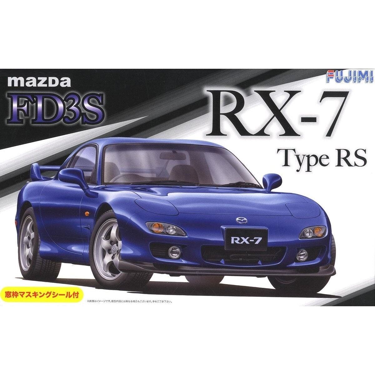 FUJIMI 1/24 FD3S RX-7 Type RS w/Window Frame Masking Seal (ID-36) Plastic Model Kit