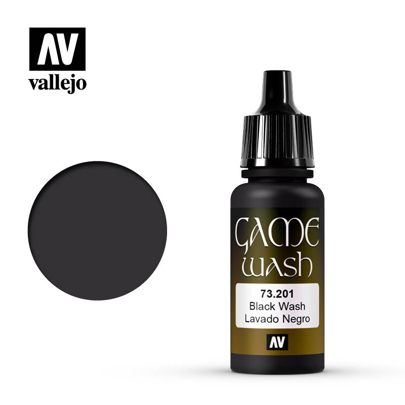 VALLEJO Black Wash 17ml