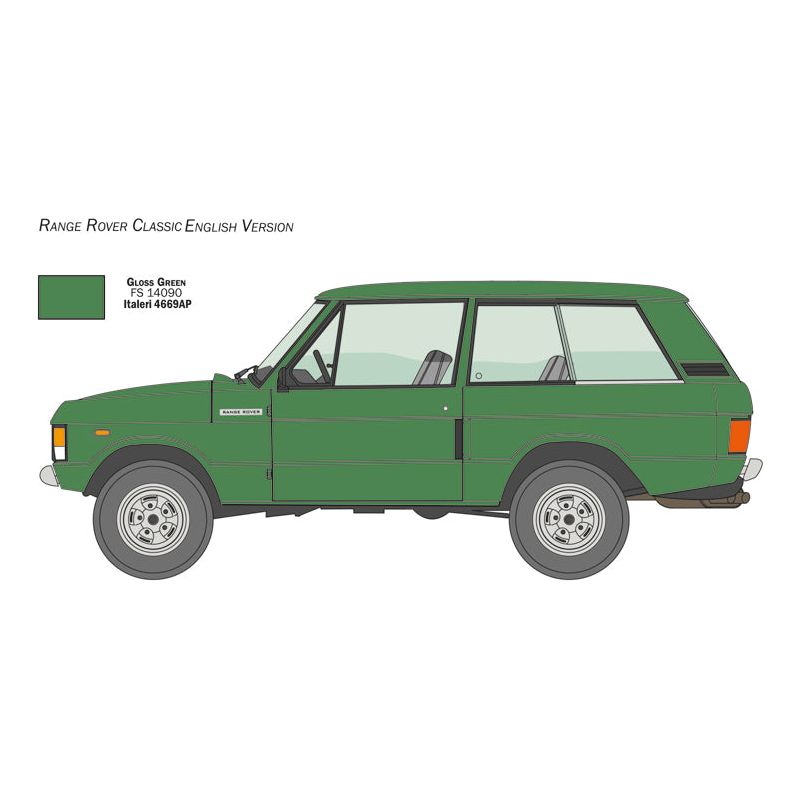 ITALERI 1/24 Range Rover Classic  Limited Edition 50th Ann