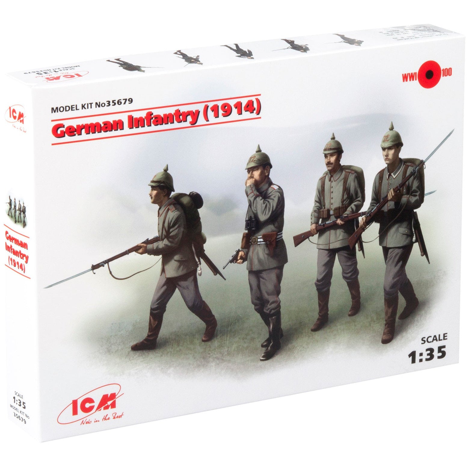 ICM 1/35 German Infantry (1914) (4)