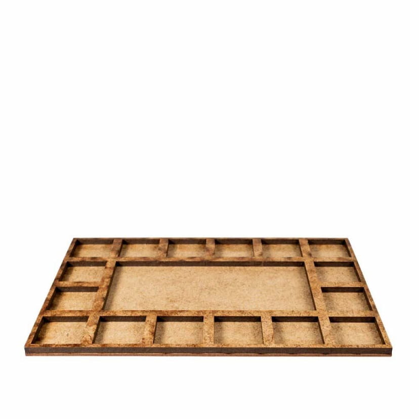 KROMLECH Infantry 6x4 Square Base Converter Tray (1)