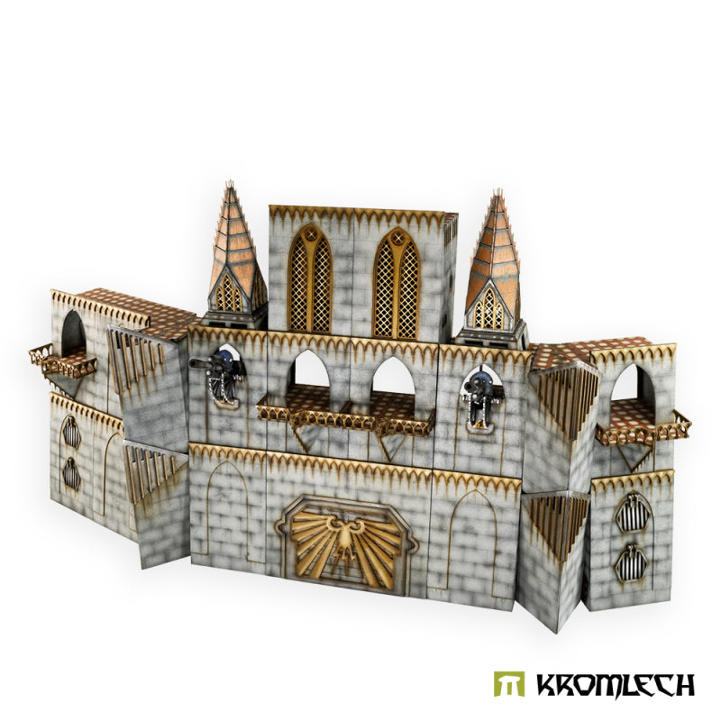 KROMLECH Imperial Fortress Wall Siege Set (21)