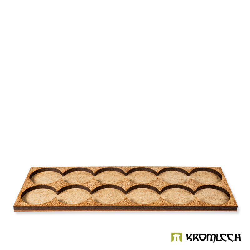 KROMLECH Infantry 6x2 Round Base Adapter Trays (2)