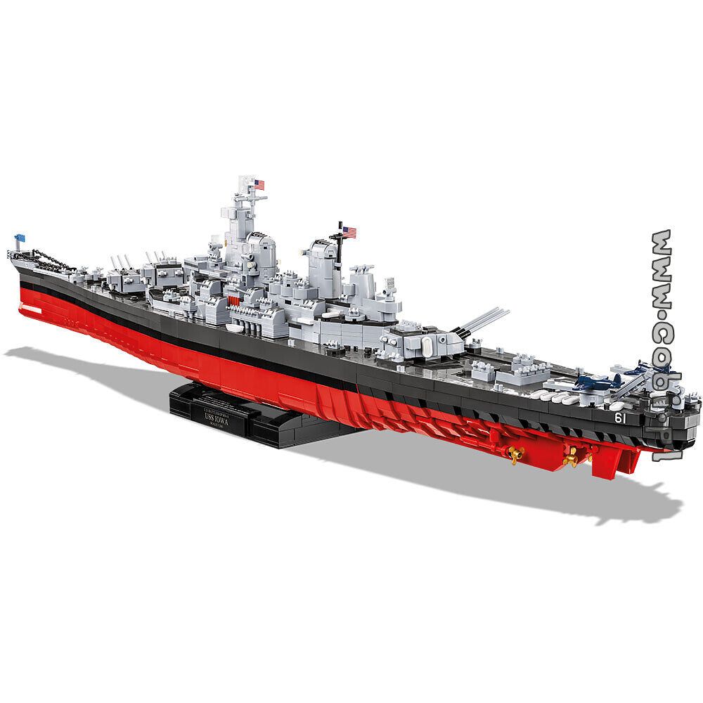 COBI World War II - Iowa-Class Battleship 4 in 1 (2685 Pieces)