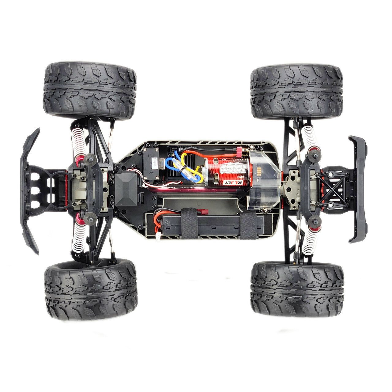 FS RACING Rebel Monster Truck 4x4 Brushed RTR 1/10 Red