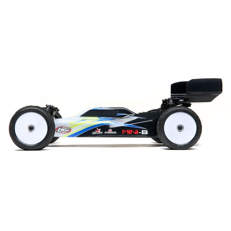 LOSI Mini-B 1/16 2wd Buggy RTR, Black, LOS01016T2