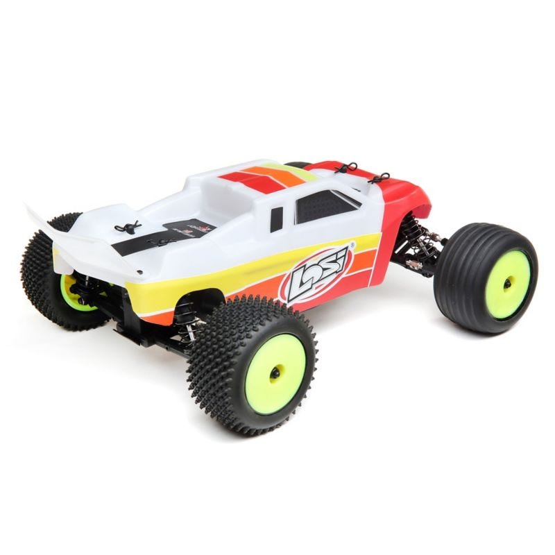 LOSI Mini T 2.0 Brushless RTR 1/18 2wd Stadium Truck, Red