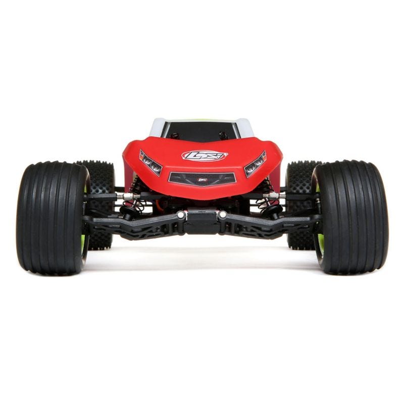 LOSI Mini T 2.0 Brushless RTR 1/18 2wd Stadium Truck, Red