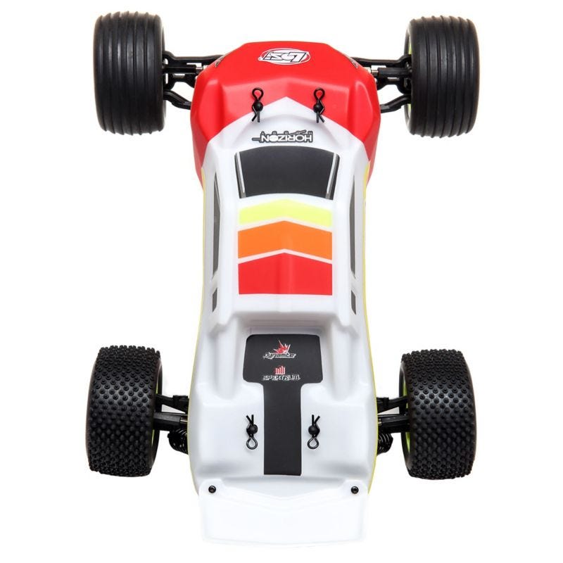 LOSI Mini T 2.0 Brushless RTR 1/18 2wd Stadium Truck, Red