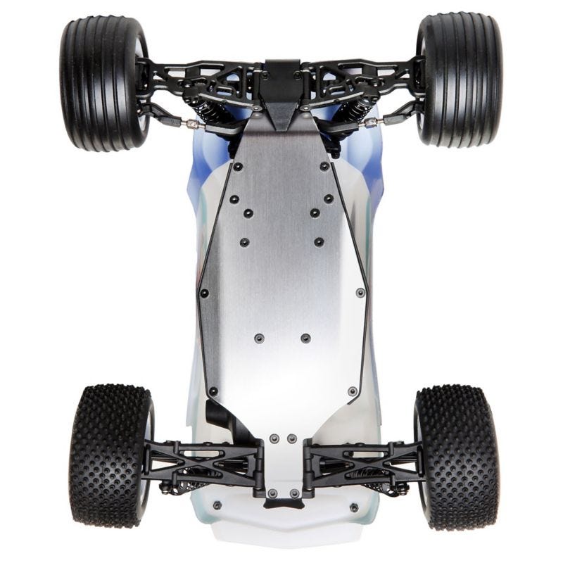 Losi Mini T 2.0 Brushless RTR 1/18 2wd Stadium Truck, Blue, LOS01019T2