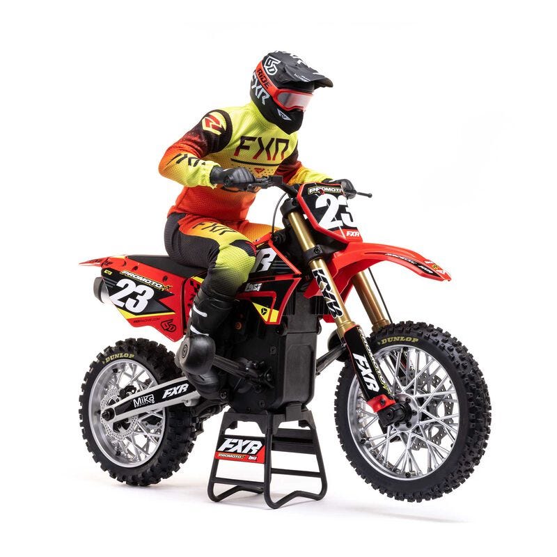 LOSI Promoto-MX 1/4 Motorcycle RTR, FXR Scheme, LOS06000T1