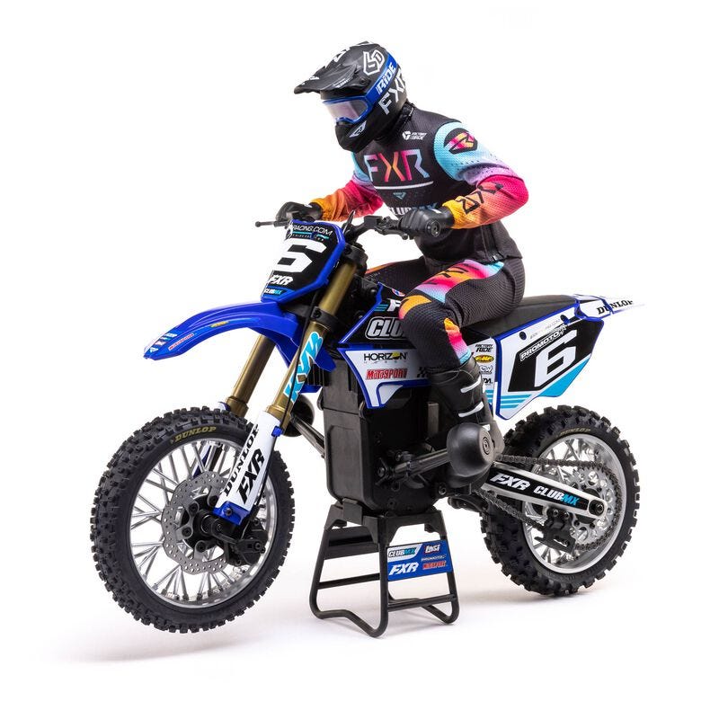 LOSI Promoto-MX 1/4 Motorcycle RTR, ClubMX Scheme, LOS06000T2