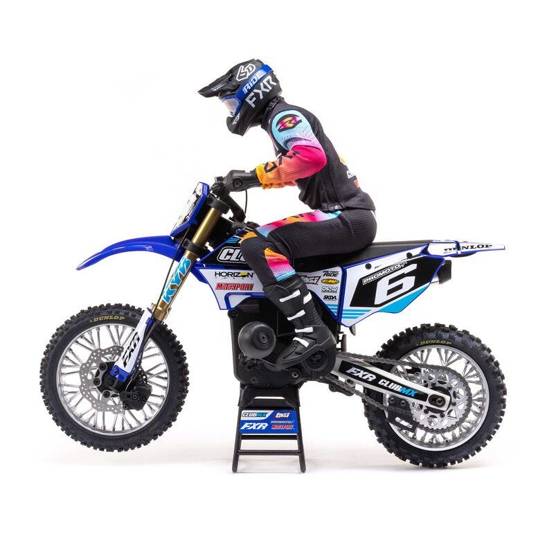 LOSI Promoto-MX 1/4 Motorcycle RTR, ClubMX Scheme, LOS06000T2