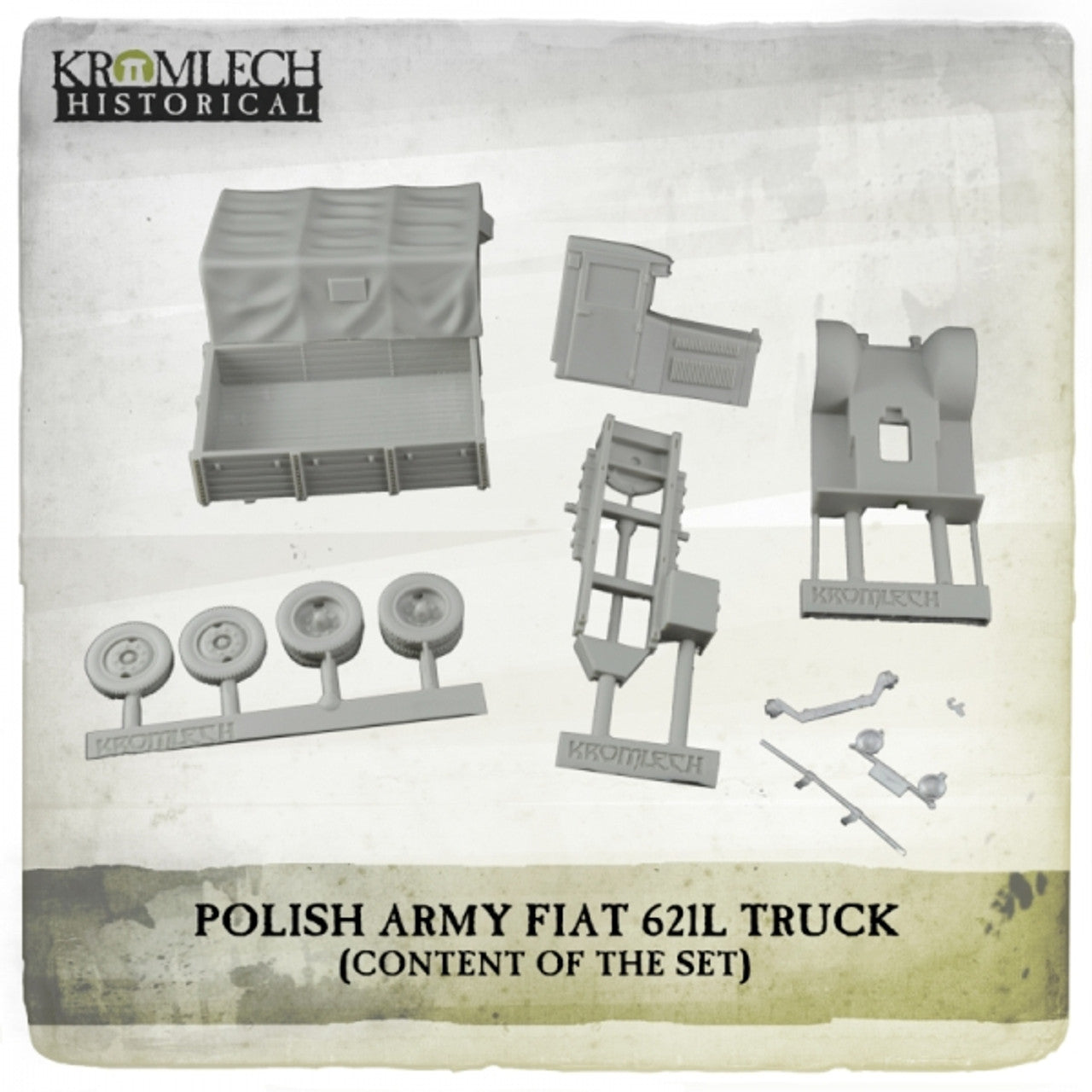 KROMLECH Polish Army Fiat 621L Truck