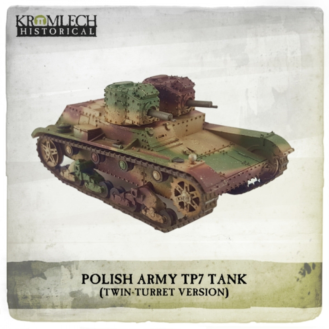 KROMLECH Polish Army Twin-Turret 7TP Tank